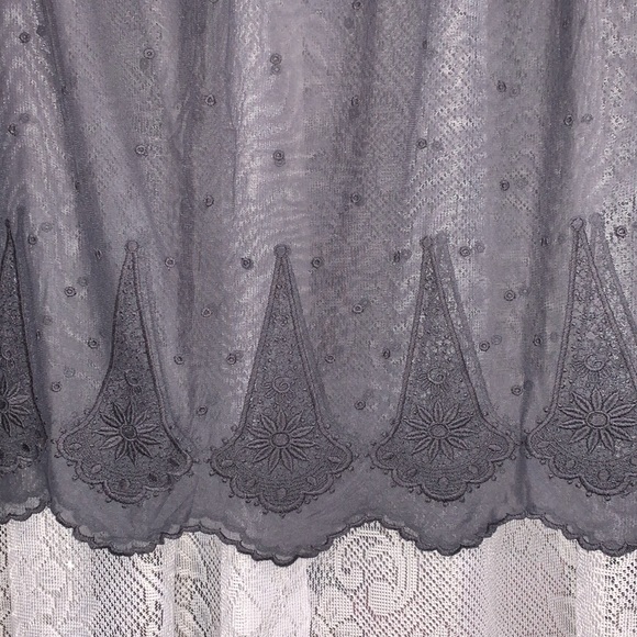 PACSUN grey mesh skirt - Picture 2 of 6